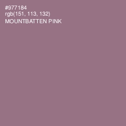 #977184 - Mountbatten Pink Color Image